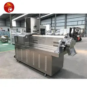 Fully Automatic Artificial Rice Production Line Twin Screw Extruder Fotified Rice Production Making Machine