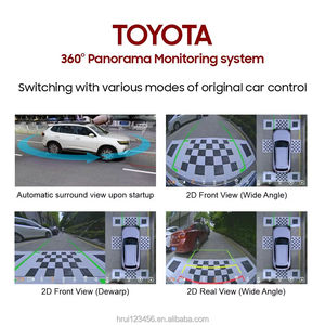 ระบบกล้องมองภาพรอบทิศทาง 360 องศา แบบพาโนรามา AHD 3D ภาพคมชัดระดับสูง สำหรับรถยนต์โตโยต้า เวลอซ - Product Image 3