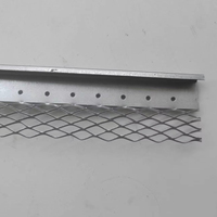 Profilé de finition en plâtre galvanisé, profilé de protection de mur en acier expansé