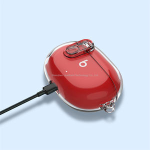 Para <span class=keywords><strong>Beats</strong></span> <span class=keywords><strong>Studio</strong></span> <span class=keywords><strong>Buds</strong></span>/<span class=keywords><strong>Buds</strong></span> + Estuche para auriculares con llavero para mujer Hombre Transparente Clear Secure Lock Funda protectora - Product Image 6