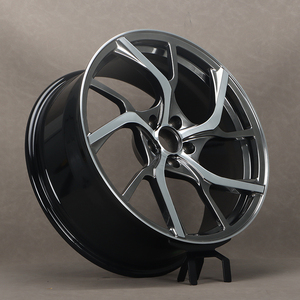 JANTES MONOBLOC LÉGÈRES FORGÉES SUR MESURE 5X112 À RAYONS DIRECTIONNELS pour R8 RS3 RS4 RS5 RS6 <span class=keywords><strong>RS7</strong></span> BMW <span class=keywords><strong>Mercedes</strong></span> 5x112 5x120 5x114.3 - Product Image 6
