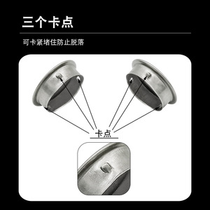 ฝาปิดปลายท่อสแตนเลส Tongchen แบบปิดเร็ว ขนาด 16 มม.-114 มม. สำหรับท่อโลหะ - Product Image 3