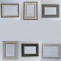 Cadre photo décoratif en gros, cadre photo en bois grainé avec bordure dorée, pour montage mural ou sur table, en vrac