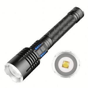 WOSEN Nuevo estilo XHP120 Pantalla de alimentación LED Zoomable Impermeable USB Recargable Linterna Taschenlampe Linterna LED - Product Image 1