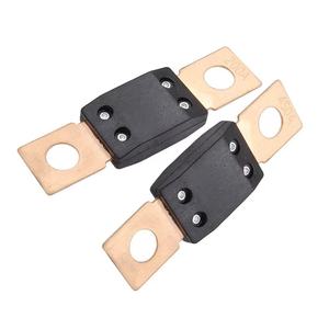 Công nghệ cao <span class=keywords><strong>400A</strong></span> Đồng lưỡi tự động cầu chì lớn phẳng ngã ba Bolt thiết kế cho thấp-breaking điều hòa không khí sử dụng hiệu suất cao - Product Image 6