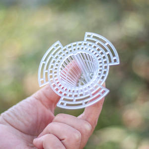 Cuenca de plástico de resina transpirable para orquídeas, recipiente transparente con agujeros para cultivo de plantas, <span class=keywords><strong>maceta</strong></span> - Product Image 4