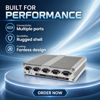 Mini PC personnalisé I3i5i7 avec processeur sans ventilateur intégré, ordinateur mural à panneau industriel, disponibilité en stock à bas prix