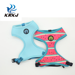 TC1205/1206 Tali Kekang Hewan Peliharaan Anjing Rompi Tali Kekang Poliester Dapat Disesuaikan Berjalan Memimpin untuk Anak Anjing Kucing <span class=keywords><strong>Harness</strong></span> Kustom - Product Image 1