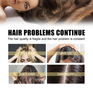 OEM Polygonum Multiflorum Shampooing Anti-chute <span class=keywords><strong>Solide</strong></span> Contrôle des Cheveux Huile Doux Noir Cheveux Réparateur Cuir Chevelu Hydratant - Product Image 3