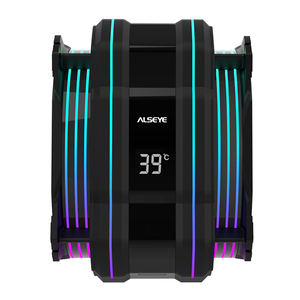 Alseye M120D-plus Mới Quạt Làm Mát CPU Hiển Thị Nhiệt Độ ARGB Quạt Làm Mát - Product Image 4