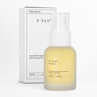 Sérum de soja naturel fermenté à marque privée, hydratant et anti-rides pour le soin de la peau