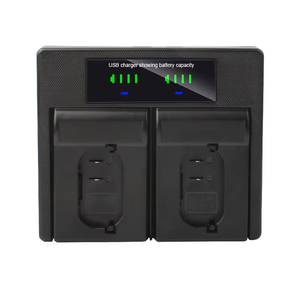 Ringteam อะแดปเตอร์แหล่งจ่ายไฟเครื่องชาร์จคู่ USB BP-SCL4พร้อมเอาต์พุต QC3.0 12วัตต์สำหรับกล้อง Q2 <span class=keywords><strong>Leica</strong></span> SL2 <span class=keywords><strong>SL</strong></span> (<span class=keywords><strong>Typ</strong></span> <span class=keywords><strong>601</strong></span>) พอร์ต Type-C - Product Image 1