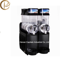 Restaurant ColdドリンクSnow泥メーカー110V USA標準スラッシュ機Commerical 2 Tanks 30L Smoothies機