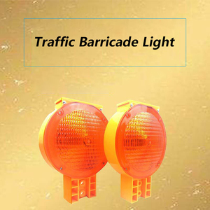 Samite Gelbe und Weiße LED Solar-Verkehrswarnleuchten für Straßensperren - Product Image 5