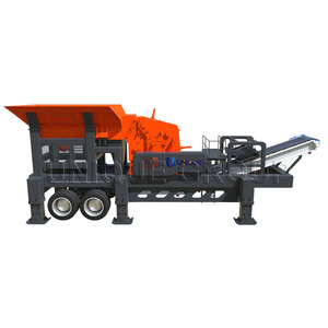 JJEM Broyeur à mâchoires mobile 150 tonne/h pour pierre de carrière 18*32 pouces nouvel état avec composants de base moteur et boîte de vitesses - Product Image 3