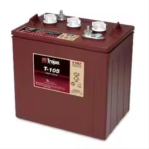 Batterie au plomb <span class=keywords><strong>Troja</strong></span> à cycle profond 6V 225Ah inondée T-105 chariot de golf de véhicule électrique - Product Image 1