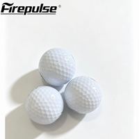 Balles de golf Surlyn à trois couches prêtes à être expédiées, qualité tournoi, haute élasticité, durables, logo personnalisé