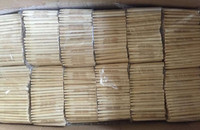 Bâtonnets d'emballage personnalisés en bambou avec impression à chaud, différentes tailles, pointe arrondie pour cônes pré-roulés