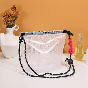 Bolsa de <span class=keywords><strong>Maquillaje</strong></span> de Viaje Portátil Multifuncional de Nailon en Forma de Cubo con Diseño de Hebilla Resistente a las <span class=keywords><strong>Manchas</strong></span> y Función de Almacenamiento - Product Image 3