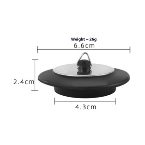 Odor-Proof and Corrosion-Resistant Sewer Dump Plug with Chain <b>Hardware</b> Product - Product Image 4