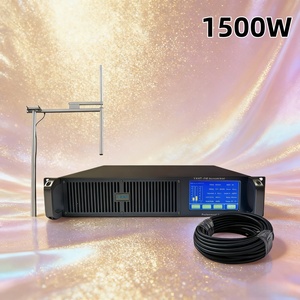 Set Completo Chiavi in Mano YXHT-2, Trasmettitore FM da 1.5KW (1500W) con Antenna Universale e Cavo di Collegamento per Chiese e Trasmissioni Notturniche - Product Image 1