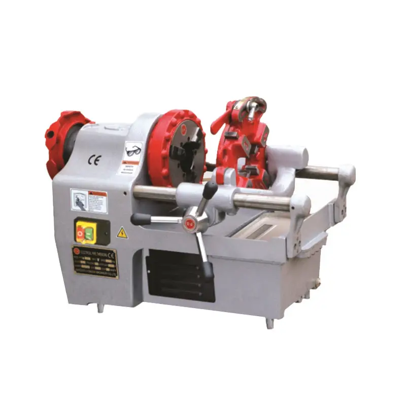 Multi-Function Portable Fast Speed Pipe Threader 2 in 1 Electric M10-M24 1/2"-2" Pipe And Bolt Rod Pipe Threading Machine