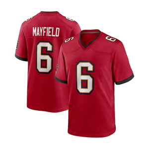 Maglia Personalizzata di Football Americano Tampa Bay, Mayfield 6 Evans 13 Irving 7, Cucita e Traspirante, Uniforme da Gioco per Uomo - Product Image 5