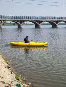 <span class=keywords><strong>Kayak</strong></span> gonflable pour 1 personne, planche à pagaie, équipement pour la navigation en eaux vives et utilisation durable pour les activités <span class=keywords><strong>de</strong></span> plein air à vendre - Product Image 1