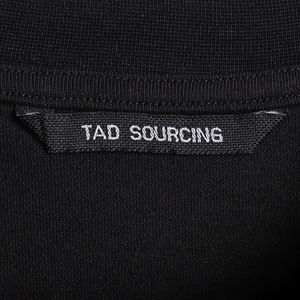 เสื้อยืดลำลองสีดำสำหรับผู้ชาย 180 GSM ผ้าเจอร์ซีย์เดี่ยว 100% คอตตอน คุณภาพสูง ขายส่ง - Product Image 5