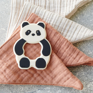 <span class=keywords><strong>Anneau</strong></span> <span class=keywords><strong>de</strong></span> <span class=keywords><strong>dentition</strong></span> pour bébé en silicone souple personnalisé Panda jouet pour bébés chaîne <span class=keywords><strong>de</strong></span> <span class=keywords><strong>dentition</strong></span> apaisante à mâcher <span class=keywords><strong>anneau</strong></span> hochet à chaîne - Product Image 3