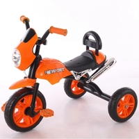 Tricycle poussette pour bébé à vendre, tricycle vélo avec musique et lumières, vélo pour enfants de 3 à 6 ans, tricycle 3 en 1 pour enfants