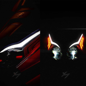 Sistema di Illuminazione Faro Anteriore a LED di Produzione di Fabbrica per Scooter e Moto per <span class=keywords><strong>Piaggio</strong></span> <span class=keywords><strong>X7</strong></span> - Product Image 4