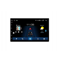 Radio Multimedia para Auto Android Universal de 7 Pulgadas, Reproductor con GPS, Navegación, Pantalla Táctil, Actualización, Conexión Telefónica, Reproductor Android de 7 Pulgadas