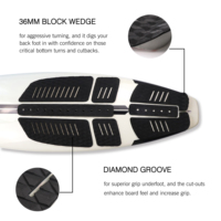 Tapis de remorquage moderne en mousse EVA imperméable et antidérapant pour planche de surf Armure Plancher de bateau avec fonction antidérapante pour application en extérieur