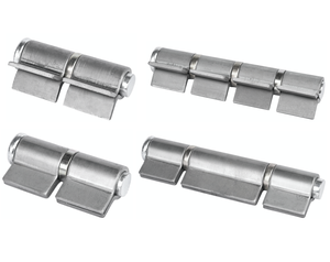 Charnière rotative réglable, pivot amovible avec lave-linge en laiton, 2 ailes ouvertes - Product Image 4