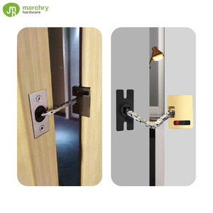 Chaîne cachée de serrure à chaîne de garde de claquement de porte de coffre-fort d'acier inoxydable - Product Image 4