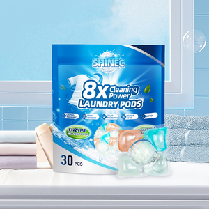 Campione Gratuito 30 Capsule Detersivo <span class=keywords><strong>per</strong></span> <span class=keywords><strong>Bucato</strong></span> 5-in-1 Lusso al Profumo Fruttato Fragranza a Lunga Durata con Perle di Profumo - Product Image 1