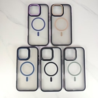 Casing HP iPhone 11 12 13 14 15 16 Pro Pro Max Grosir, Tahan Lama, Promosi, Bingkai Kamera Magnetik PC