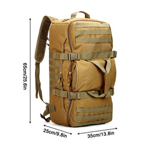 Mydays Outdoor Grande Capacidade Durável Tactical Mochila Duffle Bag com Multi Bolsos para Caça Camping Escalada Caminhadas - Product Image 3