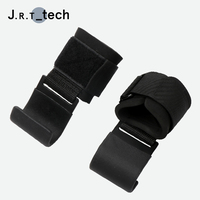 Sangles de levage en néoprène robustes avec protection ergonomique de la paume et support de poignet auto-agrippant pour l'entraînement de force et les soulevés de terre