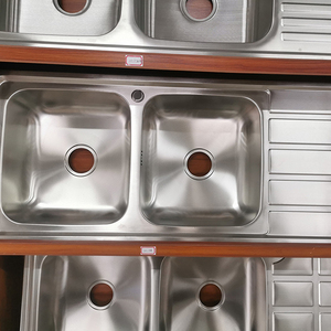 Évier de cuisine carré de luxe Superhome en acier inoxydable à cuve unique, installation sous plan à un trou, épaisseur 1,0-1,2 mm, garantie 5 ans - Product Image 5