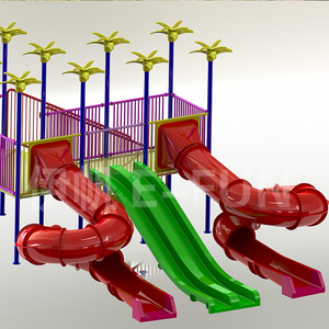 Glissière d'eau en fibre de verre, équipement de jeu pour <span class=keywords><strong>piscine</strong></span> privée de haute qualité - Product Image 6