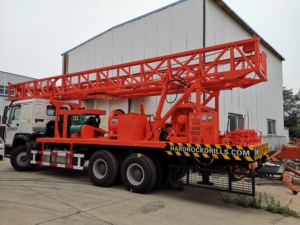 Plateforme de <span class=keywords><strong>forage</strong></span> de puits d'eau profonde, table rotative montée sur camion, machine de <span class=keywords><strong>forage</strong></span> de puits d'eau utilisée pour le <span class=keywords><strong>forage</strong></span> de puits - Product Image 3