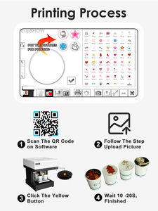 Color Food Printer Printing Directly to Macarons with the InkEdibles CakePro Direct to Food Printer - Product Image 6