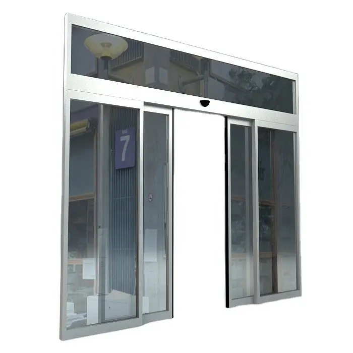 HAIDA Microwave Access Control System Tempered Glass Door Automatic Sliding Door Operator HD-150E