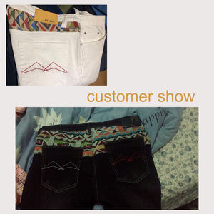 Quần Jean Nam Thời Trang Cao Cấp Màu Đen Size Lớn Kiểu Vintage Slim Xước Phong Cách Vải Kết Hợp Nhiều Màu - Product Image 6