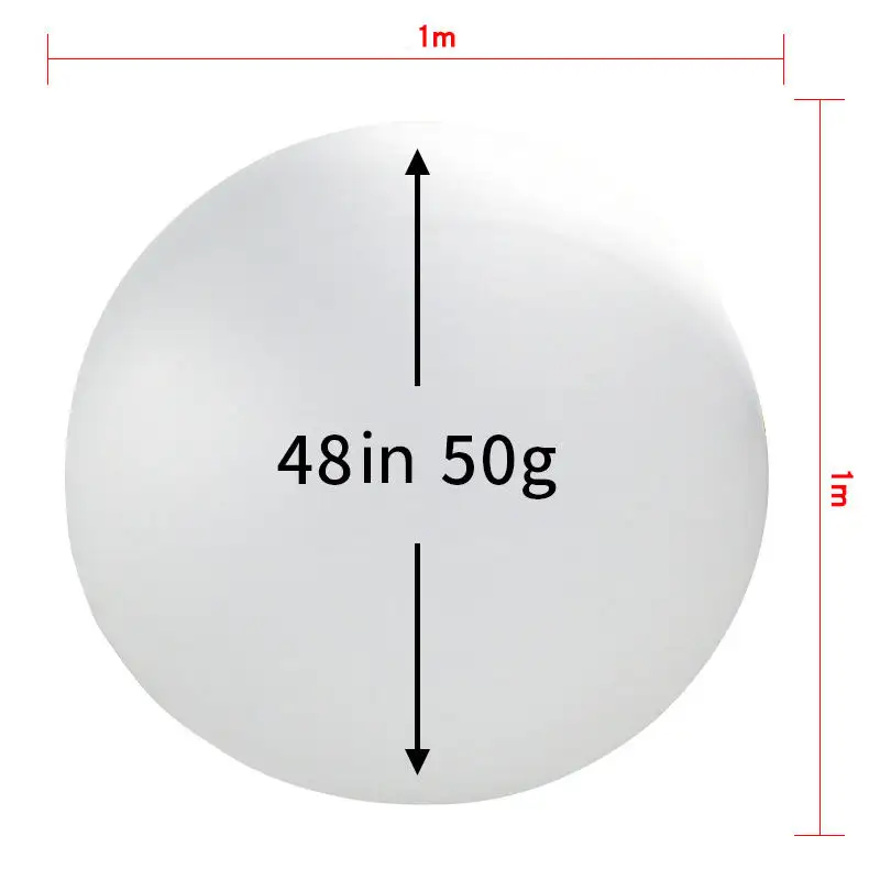 Hoge Kwaliteit Latex Ronde Ballon Latex Grote Klim In Meteorologische Rode Witte Weerballon