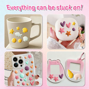 Sevimli karikatür dekoratif 3D kabarık çocuklar için çıkartmalar özel PVC köpük çıkartmalar DIY Scrapbooking - Product Image 5