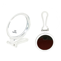Pliage Compact Miroir Tenu dans La Main/miroir de Maquillage de Table avec Deux Côtés 20X Grossissement et Sincère et fiable