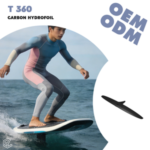 Listo para Enviar: Aleta Trasera de Carbono AXIS 360/45 Skinny Hydrofoil para un Deslizamiento Suave en Configuraciones de Kite Foil - Product Image 1